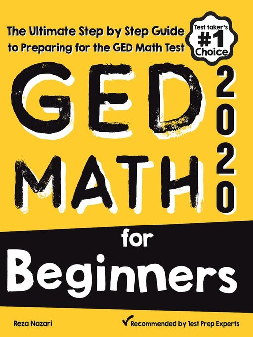 Title details for GED Math for Beginners by Reza Nazari - Available